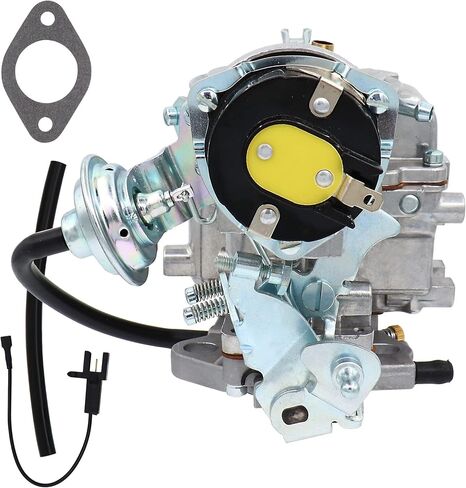 Carburetor 1 Barrel for Ford 4.9L 300 Cu 4.1L 250 Cu 3.3L 200 Cu Engines 1965-1985 F100 F150 F250 F350 Electric Choke Ford Fairmont Broncos Econoline Granada Carter type YFA with Gaskets in Saudi Arabia