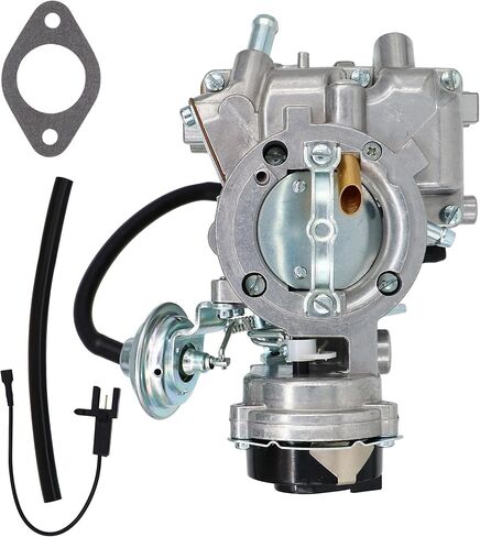 Carburetor 1 Barrel for Ford 4.9L 300 Cu 4.1L 250 Cu 3.3L 200 Cu Engines 1965-1985 F100 F150 F250 F350 Electric Choke Ford Fairmont Broncos Econoline Granada Carter type YFA with Gaskets in Saudi Arabia