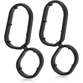 Engine Oil Filter Housing Gasket 26345-3LAA0 Compatible with Kia Sedona 2019-2021, for Cadenza 2017-2020, for Hyundai Genesis 2014-2016, for Genesis G80 2017-2020, for Palisade 2020-2023, 2PCS in Saudi Arabia