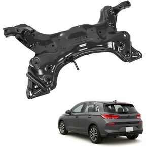 Front Crossmember Compatible with 2011-2017 Hyundai Sedan Veloster Elantra GT Frame Crossmember Replacement for 624003X000 624003Y100 624003X200 624002V000 Steel Electrophoresis Primed Black in Kuwait