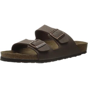 Birkenstock Unisex-Adult Arizona Birko-Flor Narrow Ds Khaki Bf N in Saudi Arabia