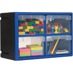 30-Drawer Small Parts Cabinet - Plastic Drawer Storage Organizer for Tools, Hardware, Crafts, LEGO, and More - Multi-Purpose Storage Cabinet with Drawers for Garage, Workshop, Home Organization in Saudi Arabia