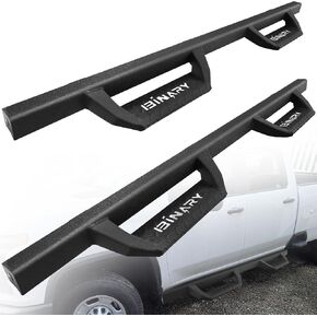 BINARY STAR Running Boards Compatible with Vehicle 2004-2025 Nissan Titan/ 2016-2025 Titan XD Crew Cab, 4.3 Inch Drop Down Style Side Steps, Side Bars Nerf Bars Made with Carbon Steel. in Saudi Arabia