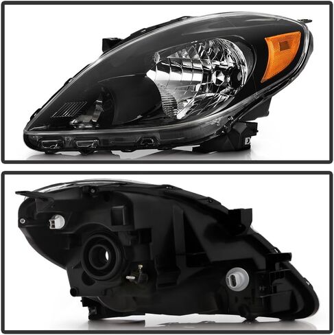 KEEKPO - For 2012 2013 2014 Nissan Versa 4-Door Sedan Chrome Housing Headlights Headlamps Pair Replacement Left+Right in Saudi Arabia