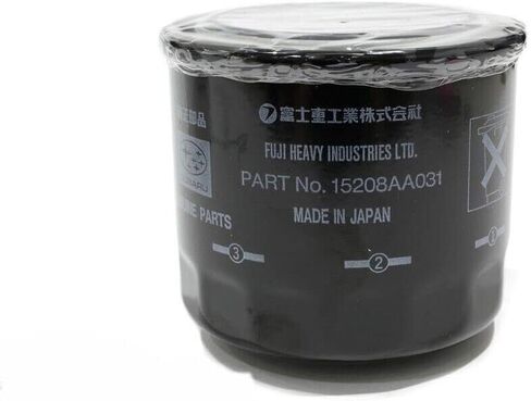 مجموعة فلتر زيت وحشية سوبارو مكونة من 6 قطع Outback Legacy SVX 6 CYL OEM جديد 15208AA031 in Kuwait