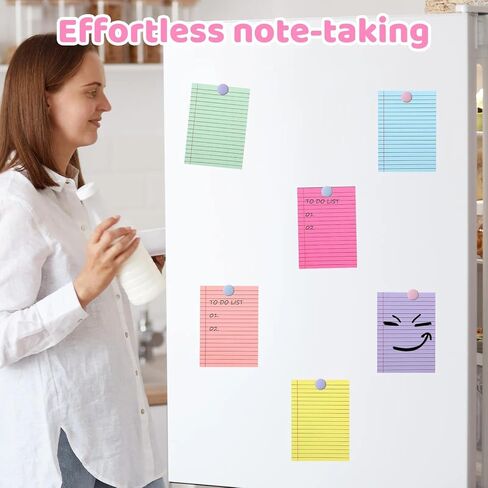 24 Pack Small Legal Pads, Note Pads 4x6 30 Sheets Each Pastel Morandi Colors College Ruled Notebook & Writing, Perforated Mini Memo Book for School Office Paper, To-Do Lists Steno Notepads Bulk in Saudi Arabia