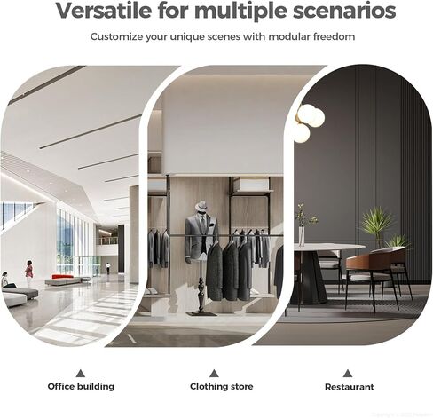 مكتب استقبال حديث مع منضدة، وتخزين، وصينية لوحة المفاتيح، وأدراج قابلة للقفل، ومكتب أمامي أنيق للمكتب، والصالون، والمتجر، والمساحات التجارية (رمادي + أسود/يسار، 79 بوصة طول * 24 بوصة عرض * 39 بوصة ارتفاع) in Kuwait