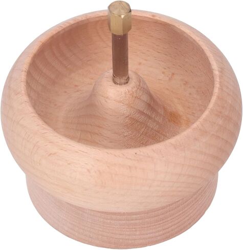 Keenso Wooden Bead Spinner Bowl for Easy Beading and DIY Bracelets and Necklaces for Jewelry Tools in Saudi Arabia