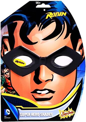 Sun-Staches Harley Quinn Sunglasses with Ponytails | DC Comics Batman Costume Accessory | One Size Fits Most in Saudi Arabia