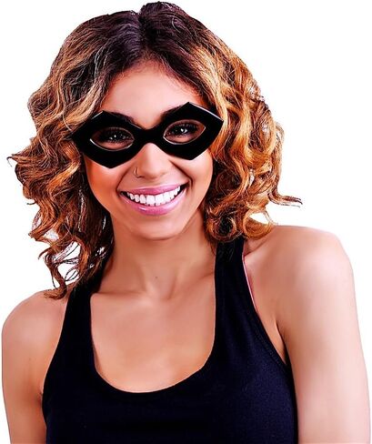 Sun-Staches Harley Quinn Sunglasses with Ponytails | DC Comics Batman Costume Accessory | One Size Fits Most in Saudi Arabia