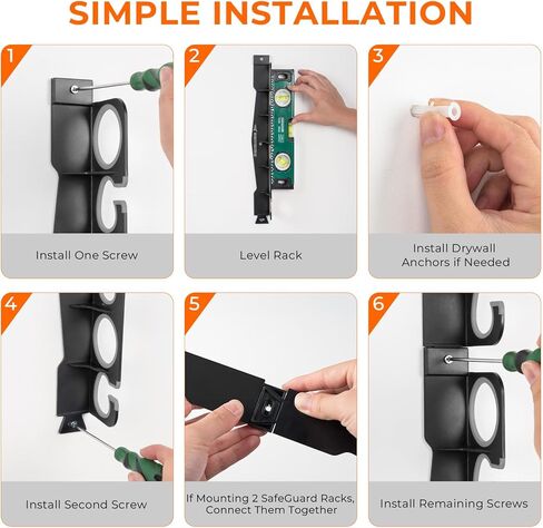 KastKing SafeGuard حامل قضيب الصيد للمرآب أو الحائط أو السقف منظم تخزين قضيب الصيد، حامل عمود الصيد يحمل 6 قضبان أو مجموعات في أقل من 18 بوصة in Kuwait