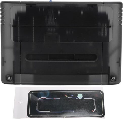 Bewinner SNES SFC Game Cartridge 8GB - Automatic Save Backup Multifunctional Classic Gaming Cartridge for SNES/ Console (Transparent White) in Saudi Arabia