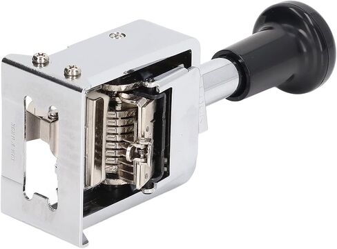 BAFOVY 5-Digit Number Stamps, Automatic for Professional Document Numbering, Durable Zinc Housing, Ergonomic Grip for Banking and Accounting in Saudi Arabia