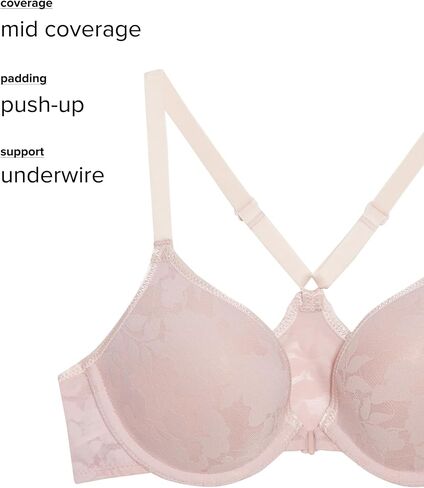 b.tempt'd Women's Shadow Scene Front Close Push Up Bra in Saudi Arabia
