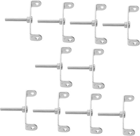 10Pcs Heavy Duty Bicycle Rear Rack U Connector Adapter for Secure Mounting Compatible with Various Bike Cargo Racks Durable Weather Resistant Design in Saudi Arabia