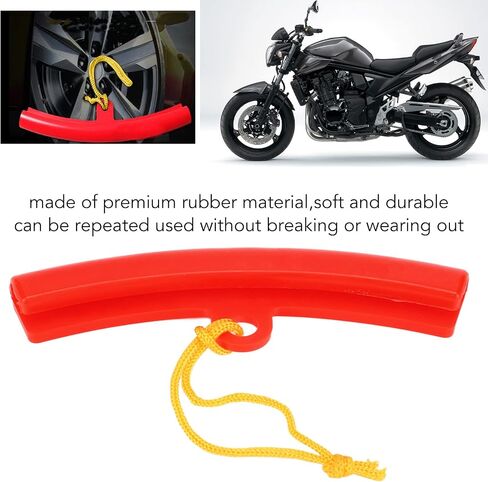 5 Pcs Red Rubber Tire Changer Guard Tire Protector Wheel Changing Savers Tool for Most Motorcycles and Cars Protects Tire Rims from Scratches During Replacement in Saudi Arabia