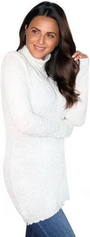 SNO SKINS Fall/Winter 2023 Collection Dream Catcher Long Sleeve Top with Lettuce Edge in Saudi Arabia