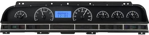 Dakota Digital 69 70 Chevy Impala Caprice Analog Dash Gauges System Black Alloy Blue VHX-69C-IMP-K-B in Saudi Arabia