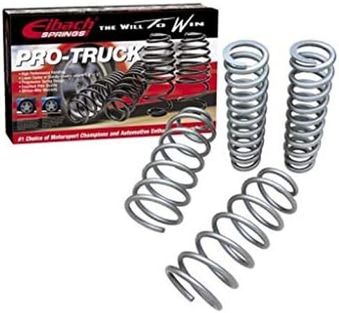 Eibach Suspension Lift Kit, PRO-TRUCK-LIFT STAGE 1, 2-1/2 in Front Lift, 0 to 1-1/2 in Rear Lift, Shocks/Springs, compatible with GM Fullsize Truck 2014-18, Kit in Saudi Arabia