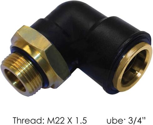 Composite PLC Male Elbow Fitting 177.V20999388 20999388 369PTCR12MA22 in Saudi Arabia