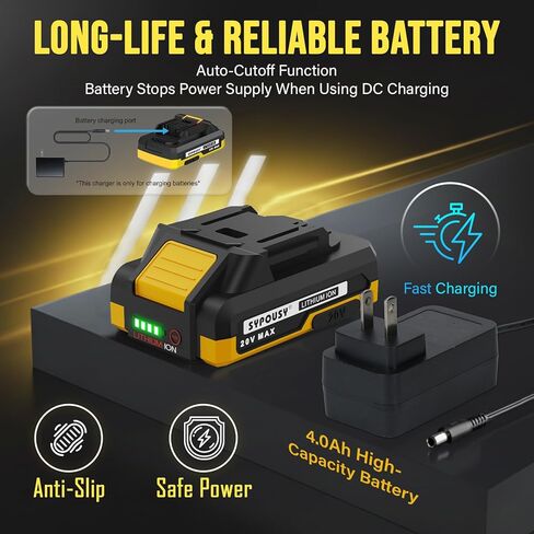 Upgraded Tire Inflator Portable Air Compressor, 160PSI Cordless Air Pump with 20V Rechargeable Battery, 2X Faster Inflation, Digital Pressure Gauge for Car, Motorcycle, E-Bike & Balls (Yellow) in Saudi Arabia