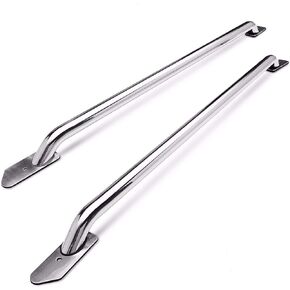 Bed Rails for 2014-2024 Chevy Silverado/GMC Sierra 1500 5'5" (65 inch) Short Bed Truck - Stainless Steel in Saudi Arabia