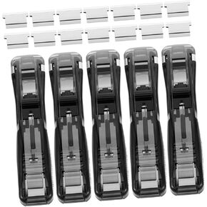 DOITOOL Portable Handheld Paper Clamp Dispenser with Non-Slip Clamps Mini Stapler for Organizing Documents Files and Office Supplies in Saudi Arabia