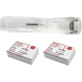 jojofuny Seamless Stapler with Paper Clipper and Clamp Clip Dispenser Compact Document Binding Tool for Office and School Use in Saudi Arabia