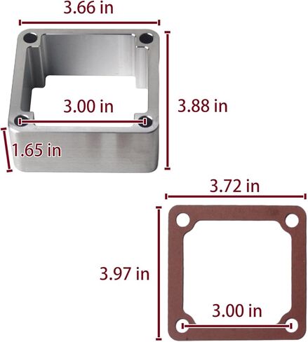 فاصل اتصال مدخل هواء المحرك متوافق مع Cummins PB 4B3.9 4B3.9 B5.9 6B5.9 B4.5 ISB 6.7 B129B، استبدل 5266557 3922484 in Kuwait