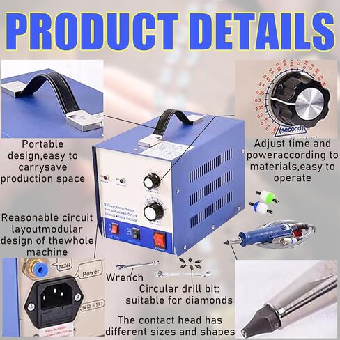 Portable Hotfix Rhinestone Applicator-300W Crystal Bling Machine,Pearl Beads and Rhinestone Press Fixing Tool,Easy to Operate for Clothing,Accessories,DIY Crafts and Fabric Decor in Saudi Arabia