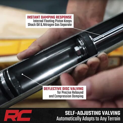 Rough Country 5.5-7" M1 Front Shocks for 2003-2013 Ram 2500/3500-770757_A in Saudi Arabia