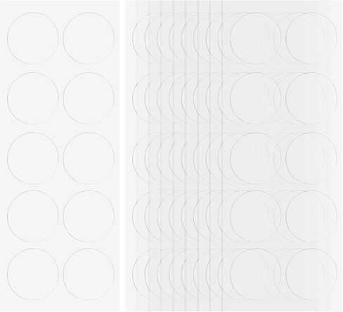 uxcell 100pcs 1.37" Double Sided Tape Sticky Dot Stickers Removable Poster Tacky Putty in Saudi Arabia