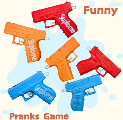 نسخة مطورة من مسدس المياه ثنائي الاتجاه، معركة إبداعية لرذاذ الماء العكسي، مزحة مخفية لا يمكن اكتشافها بسهولة، مناسبة لحفلات مسدسات المياه، والترفيه على الشاطئ (أحمر) in Kuwait