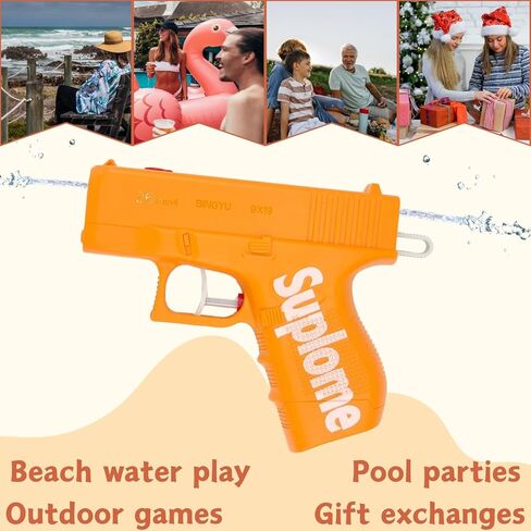 نسخة مطورة من مسدس المياه ثنائي الاتجاه، معركة إبداعية لرذاذ الماء العكسي، مزحة مخفية لا يمكن اكتشافها بسهولة، مناسبة لحفلات مسدسات المياه، والترفيه على الشاطئ (أحمر) in Kuwait