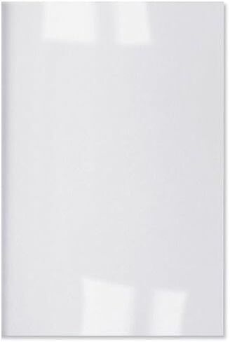 1 1/4" (30mm) Thermobind White Gloss Finish Binding Covers - 40 Covers in Saudi Arabia