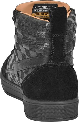 cortech Men's Slayer Canvas Check Motorcycle Riding Shoes in Saudi Arabia