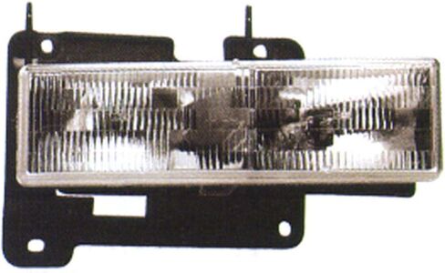 Compatible/Replacement PASSENGER SIDE COMPOSITE HEADLIGHT ASSEMBLY For CHEVROLET PICKUP CHEVY FULLSIZE C/K 2000-2002 (GM2503101) in Saudi Arabia