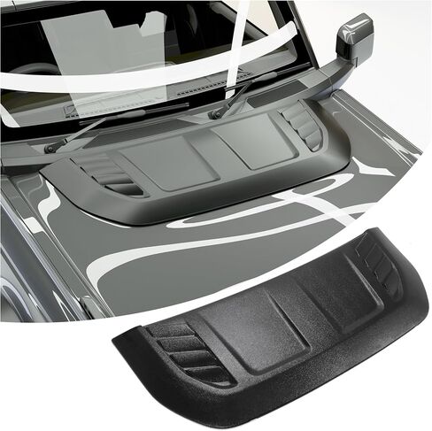 شبكة غطاء محرك السيارة HECASA متوافقة مع 2021-2024 Ford Bronco لاستبدال VM2DZ-16C630-B FO34E01 بلاستيك ABS أسود in Saudi Arabia
