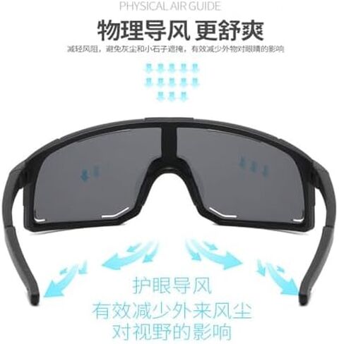 2026 Radfahren Sonnenbrille M?nner Frauen Mountainbike Rennrad Reiten Outdoor Sport Brille Wandern Schutzbrille in Saudi Arabia