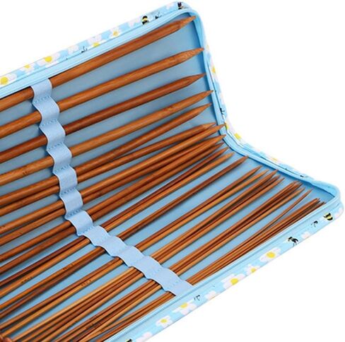 Knitting Needle Case, Knitting Needle Storage Bag Knitting Needles Holder Case, Soft Knitting Pins Case 40 Cm, Knitting Pin Storage Case in Saudi Arabia