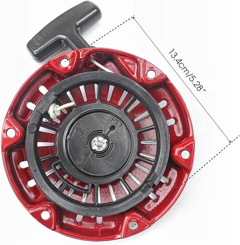 Recoil Starter Fit for Honda GX100 GX100U, Pull Start Cord Assembly Replacement for 28400-Z0D-V02ZA, 28400-Z0D-V03ZA, 28400-Z0D-V04ZA Rammer Engine Motor, Heavy-Duty Durable Parts in Saudi Arabia