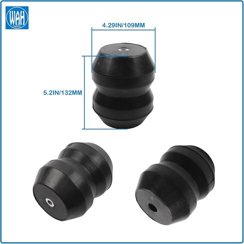 DR3500CA Rear Suspension Enhance Rubber Helper Spring Kit Up to 8600 lbs Load Capacity Compatible With 2003-2025 RAM Dodge Ram 3500 Cab&Chassis 2WD/4WD Rear SES Kit in Saudi Arabia