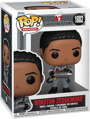 فانكو بوب! الأفلام: Ghostbusters II - Winston Zeddemore - مجسم من الفينيل قابل للتجميع - فكرة هدية - بضائع رسمية - ألعاب للأطفال والكبار - عشاق الرعب - مجسم نموذجي لهواة الجمع والعرض in Kuwait