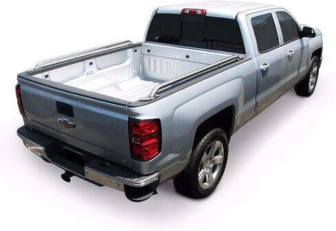 Bed Rails for 2014-2024 Chevy Silverado/GMC Sierra 1500 5'5" (65 inch) Short Bed Truck - Stainless Steel in Saudi Arabia