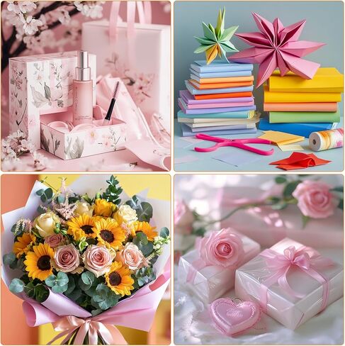 MECCANIXITY Colored Vellum Paper, 50 Sheet Light Pink Transparency 11.7 x 8.2 Printable Vellum Paper, Translucent Vellum Sheets for Printing Wedding Invitations, Ink Jet Laser Printer in Saudi Arabia