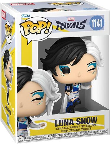 فانكو بوب! الألعاب: Marvel Rivals - Luna Snow - مجسم من الفينيل قابل للتجميع - فكرة هدية - بضائع رسمية - ألعاب للأطفال والكبار - محبي ألعاب الفيديو - مجسم نموذجي لهواة التجميع in Saudi Arabia