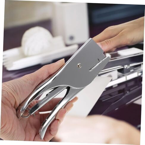 دباسة ذات طيات شديدة التحمل من ستوبوك، تصميم قبضة يد معدنية، سعة 20 ورقة، وظيفة عدم الانحشار للاستخدام المكتبي in Kuwait
