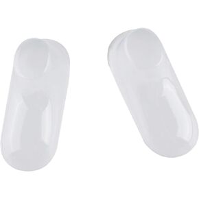 50Pcs Clear Plastic Baby Feet Display, Baby Booties Crochet Shoes Socks Showcase, Toddler Shoes Supports Shoe Forms Stand Holder for Store and Home Use, 25Pair, 9CM