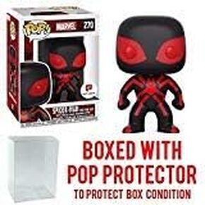 فانكو بوب! Marvel: Spider-Man Big Time Suit #270 Walgreens شخصية حصرية قابلة للتجميع (مرفقة مع حافظة واقية من Pop Box)