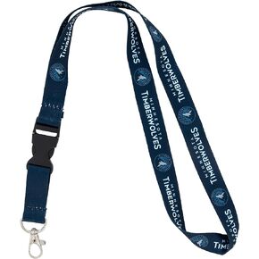 Desert Cactus Minnesota Timberwolves Lanyard Keychain Detachable NBA Breakaway Snap Buckle National Basketball Association Car Keys ID Badge Holder (Lanyard 1)